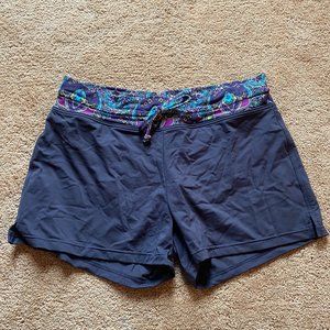 Small Athleta Gray Swim Shorts